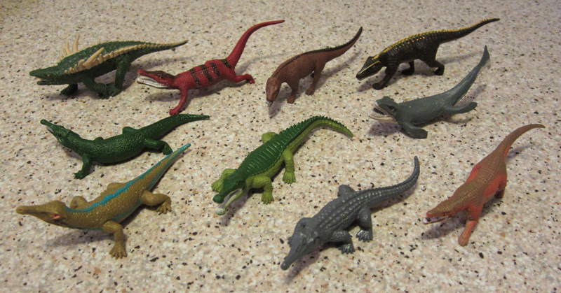 Prehistoric crocs toob by Safari Ltd