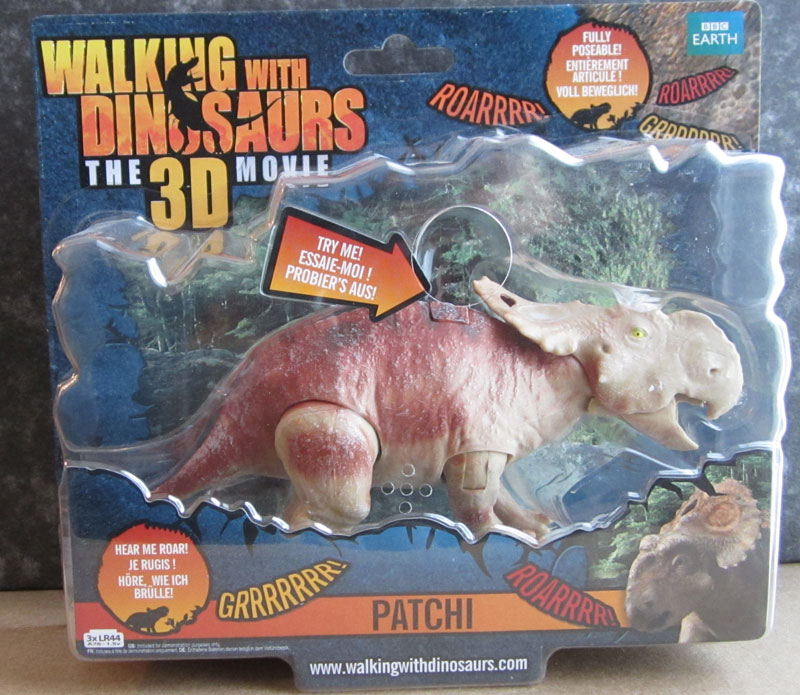 patchi walking with dinosaurs 3d figure box front