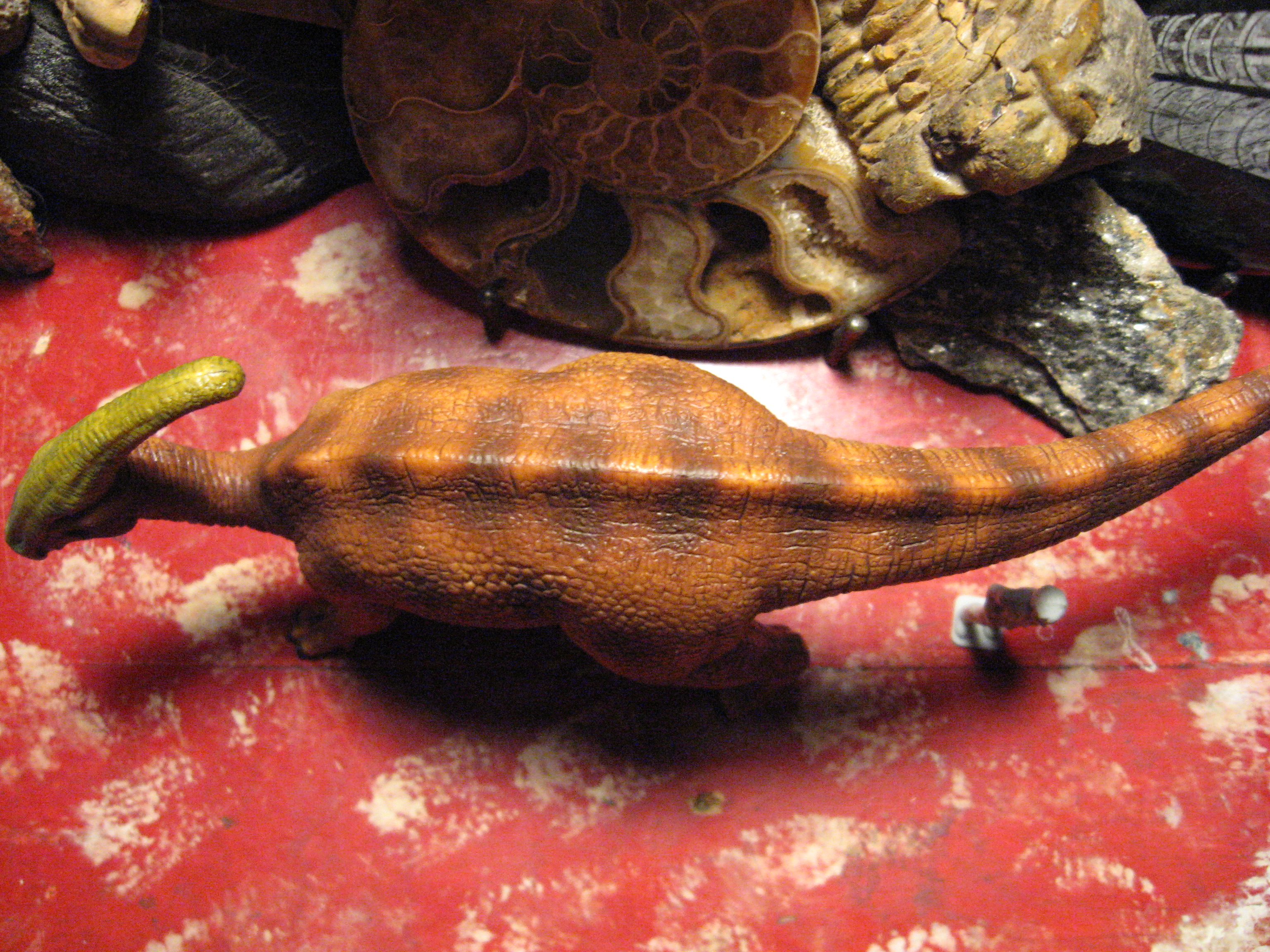 Parasaurolophus (2007 version) (Replica-Saurus by Schleich)